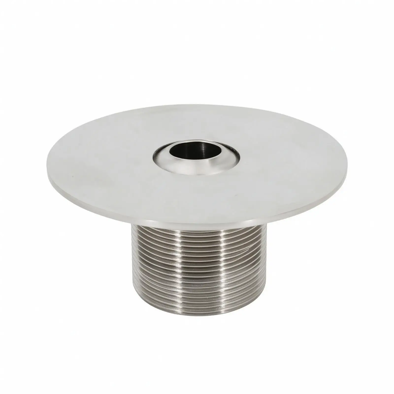 304 Stainless Steel Threaded Pool Jet Nozzle Adjustable Water Direction for Spa Bathtub Pool Circulation