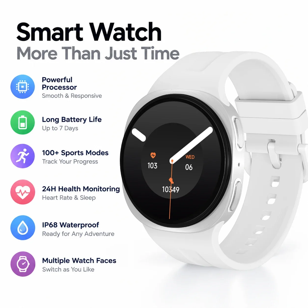 NEW Mini Smart Watch with Precision Sensors
