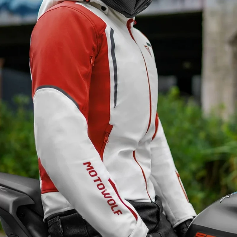 Men Women Motorbike Riding Jacket Winter Autumn Waterproof Windproof Thermal Coat For Motorcycle Commuting Travel