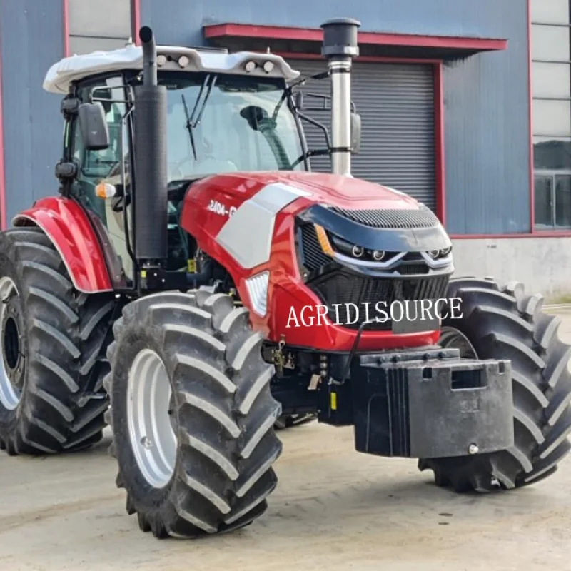 Duradero: 260hp 4x4 cabina tractores agrícolas traktor tractor agrícola granja diyuan