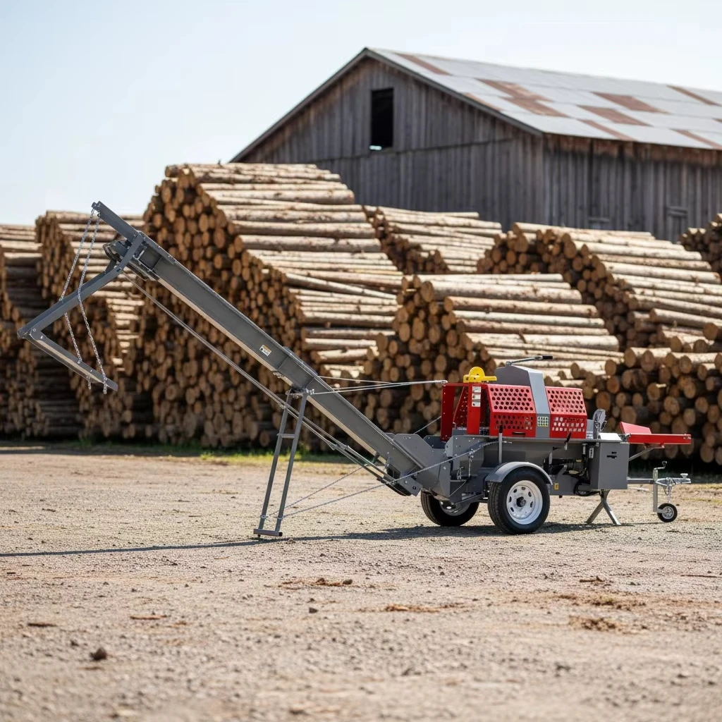 YG Firewood Processor 25T Professional Log Splitter Machine 14