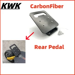 Carbon Fiber Foot Rest Kit, Rear Pedal for Dualtron Thunder, Thunder 2, Thunder 3, Victor, Ultra 2, MINIMOTORS Electric Scooter