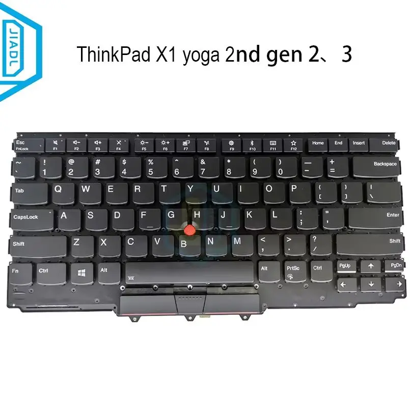 US Notebook Trackpoint Keyboard Backlight For Lenovo ThinkPad X1 Yoga 2nd Gen 2 3rd Gen 3 YOGA X1 2017 RVWV-84US SM10P95359