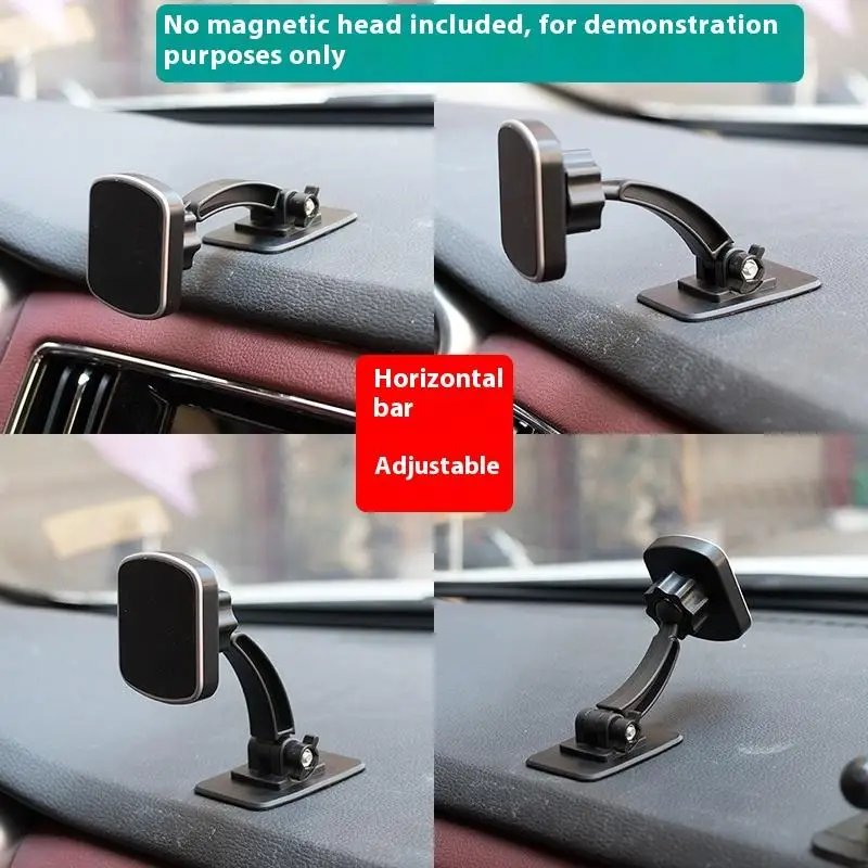 1Pcs 180 Degree Rotation Dashboard Mount Bracket Universal Car Phone Holder 17mm Ball Head Base For Phone16 15