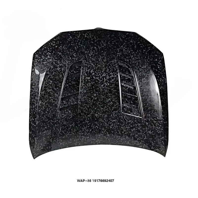 BC Style for M5 F90 G30 G38 3K Twill Forged High Quality Carbon Fiber Front Bonnet Engine Car Hood Car Body Parts