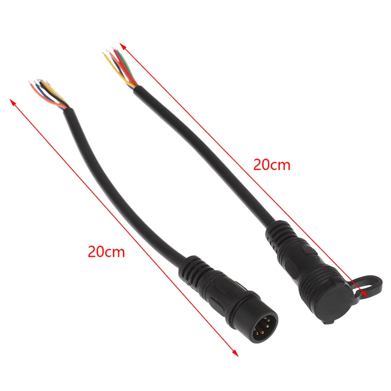 2/3/4/5/6/7/8 Pin Industrial Male and Female Socket Plug Circular Power Connector Waterproof Plug Outlet With Dust Cover
