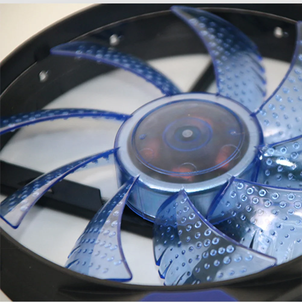 

12Cm Rgb Cooling Ultra Silent 12V Dc Computer Case Radiator With Anti Vibration Pads Long Lifespan Pc Cooler Fan Desktop Pc