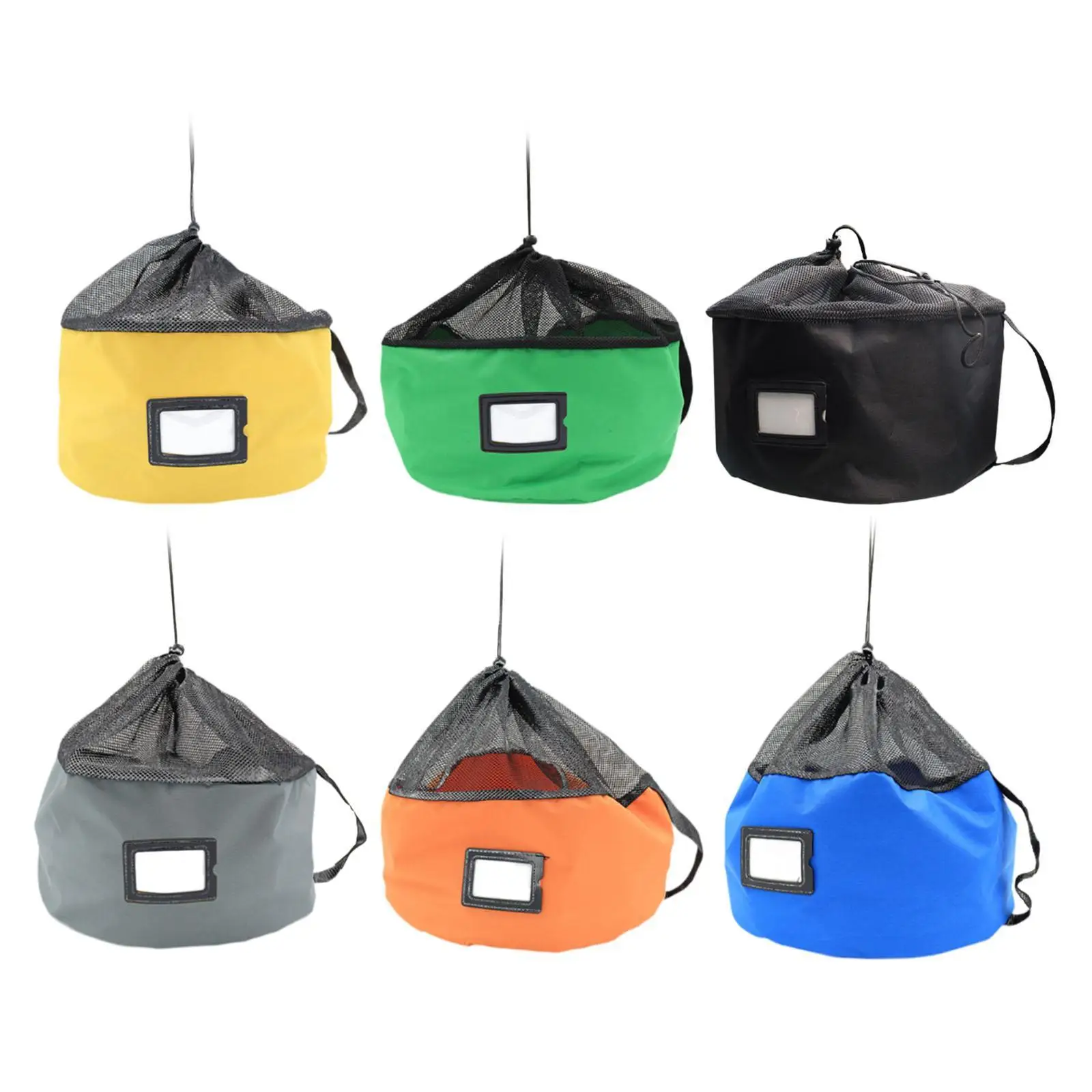 

Cable Organizer Bag Breathable with Card Holder RV Hose Storage Bag RV Accessories Bag for Electrical Cords Garden Camper Hoses