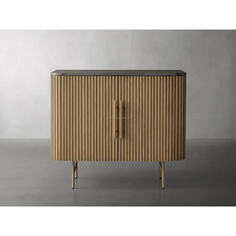 New modern living room locker household furniture solid wood sideboard