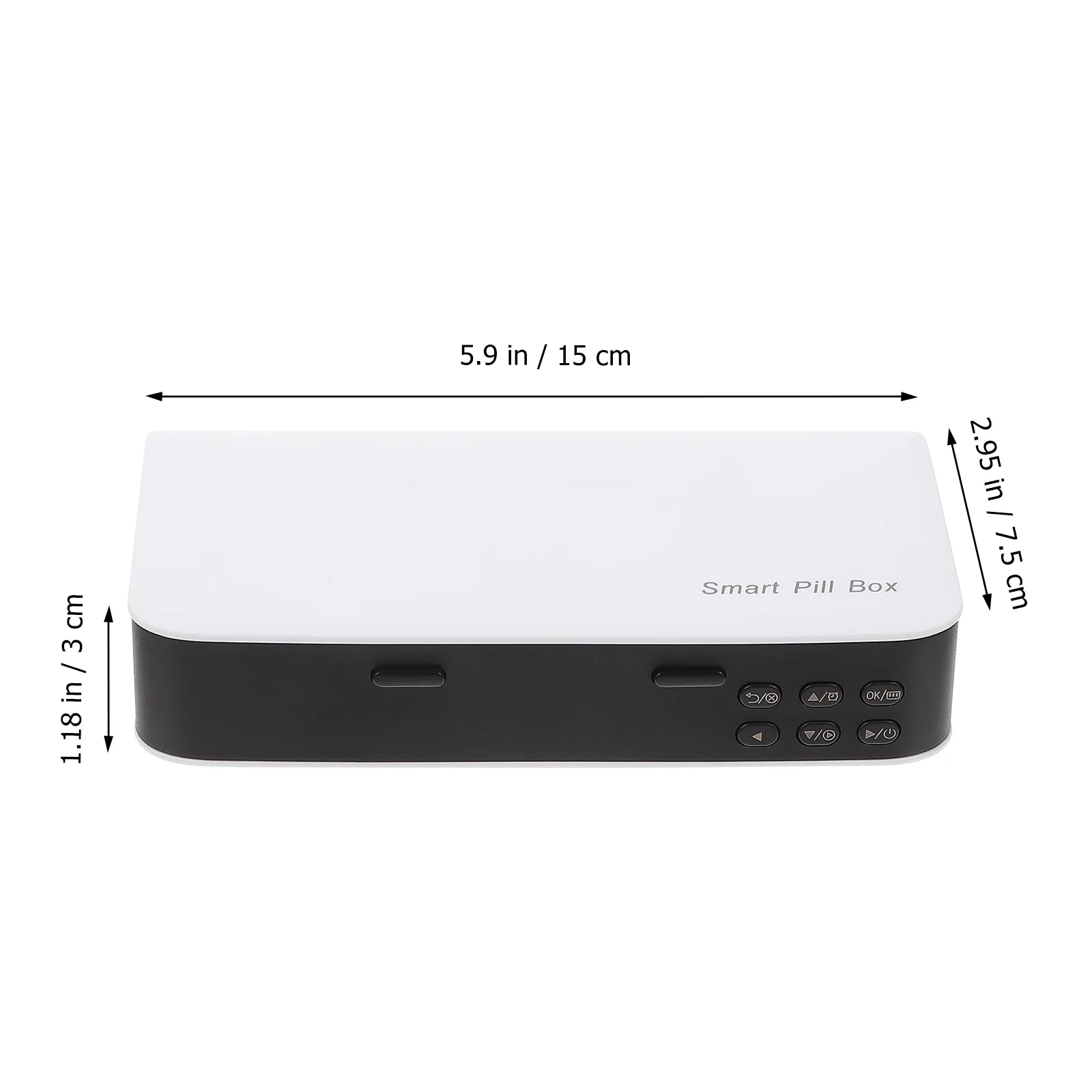 

Органайзер для путешествий и лекарств с напоминанием для пожилых людей и пожилых людей. Умный портативный органайзер для путешествий. Портативное хранилище.