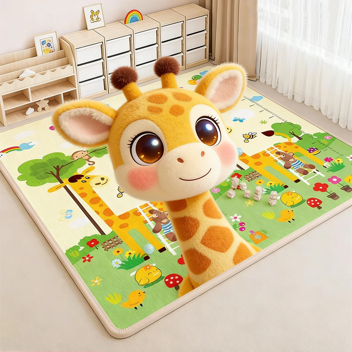 5 Sizes To Choose Non-toxic Baby Crawling Play Mats High-quality EPE Baby Activity Gym Carpet Baby Game Children's Safety Rug