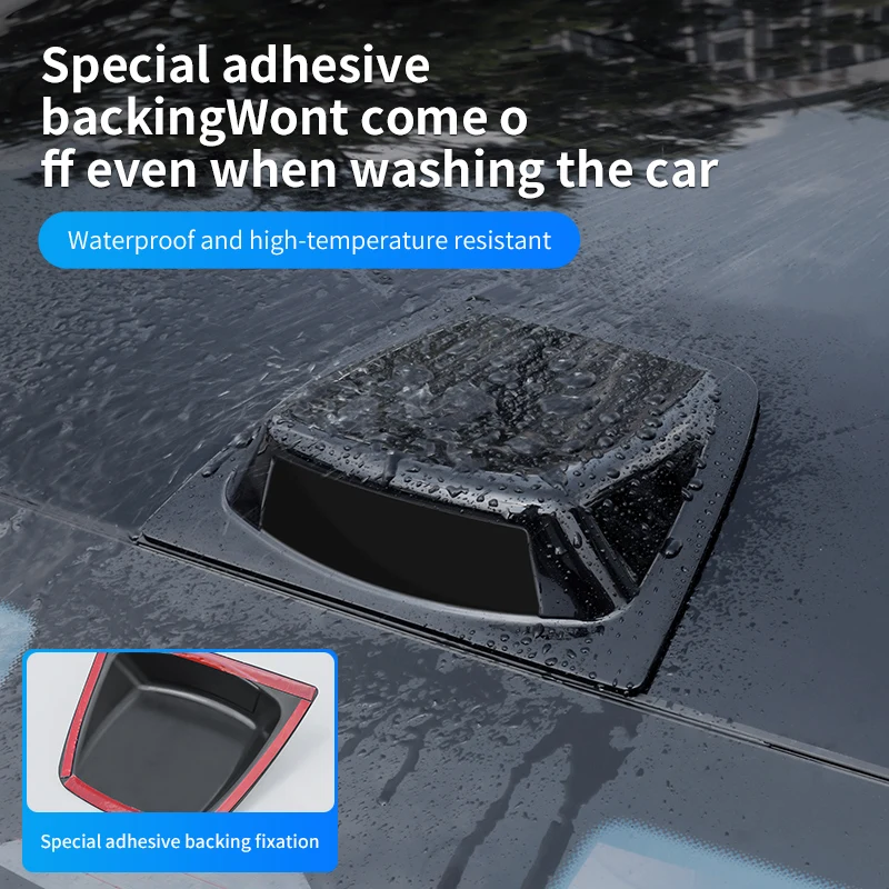 

Universal Car Exterior Decoration Cover, Abs Waterproof High Temperature Resistant Roof Protector, Vehicle Exterior Modification