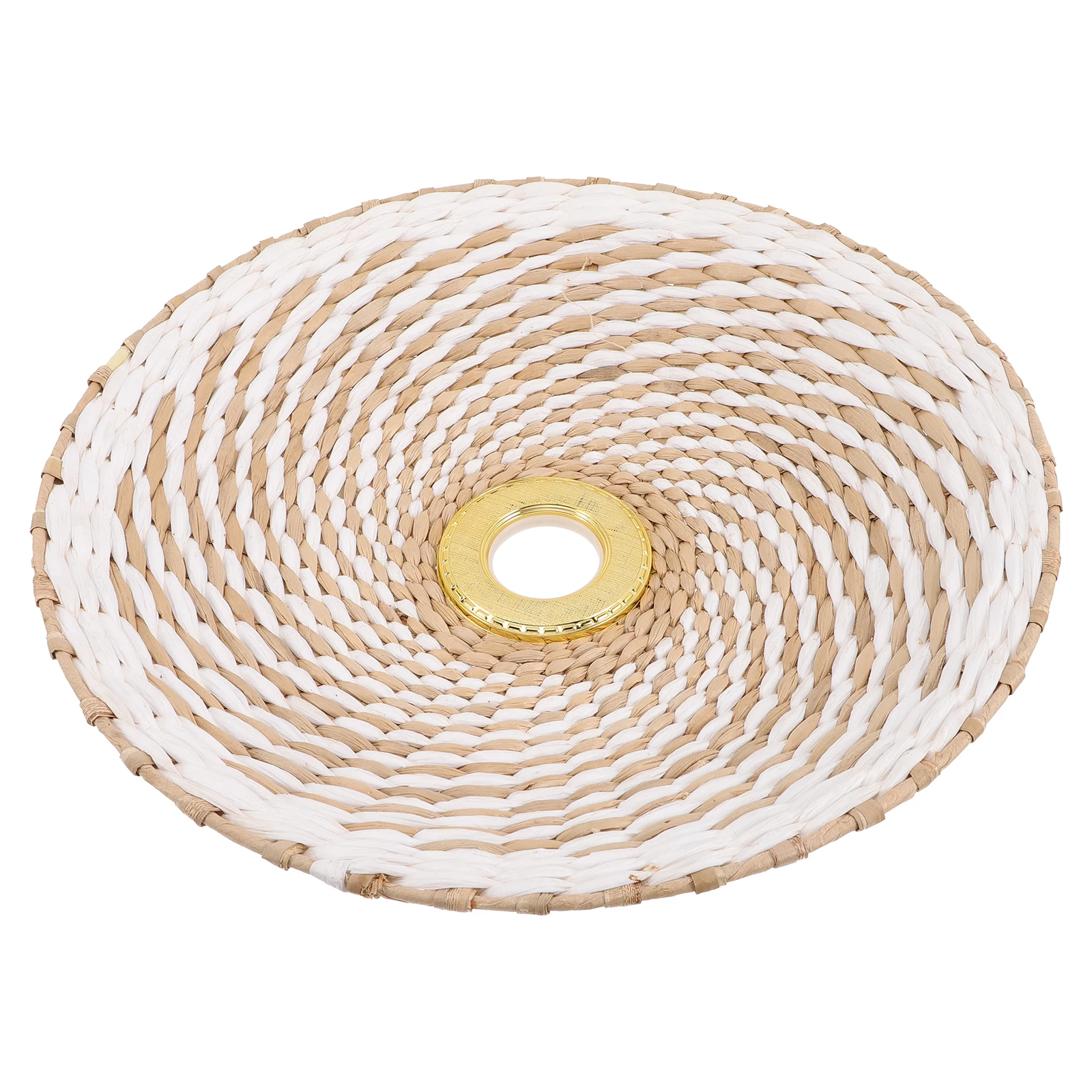 

Rattan Paper Lampshade Sky Blue Small Desk Light Cover Woven Barrel Shades Home Hotel Restaurant Store Lighting Accessories