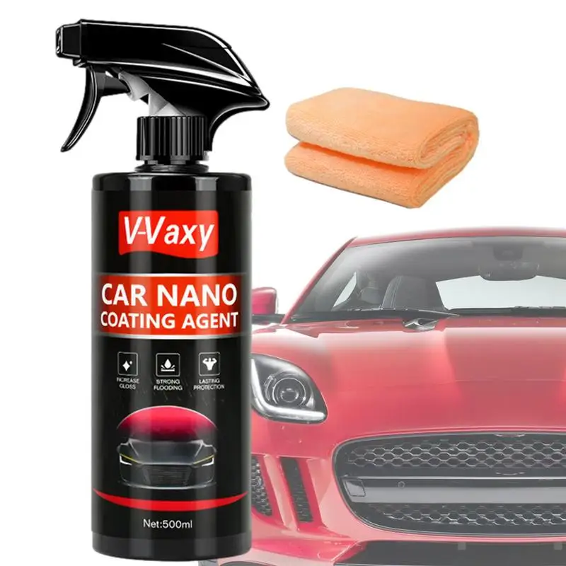 Car Coating Spray Creative Polymer Paint Sealant Detail Protection Wax Auto Window Glass Car Windshield Cleaner car accessories