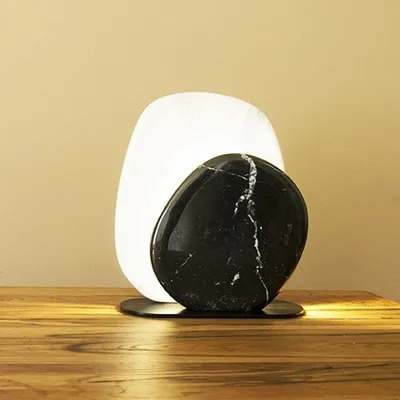 Postmodern marble table lamp Nordic bedroom bedside creative fashion designer creative decorative table lamp