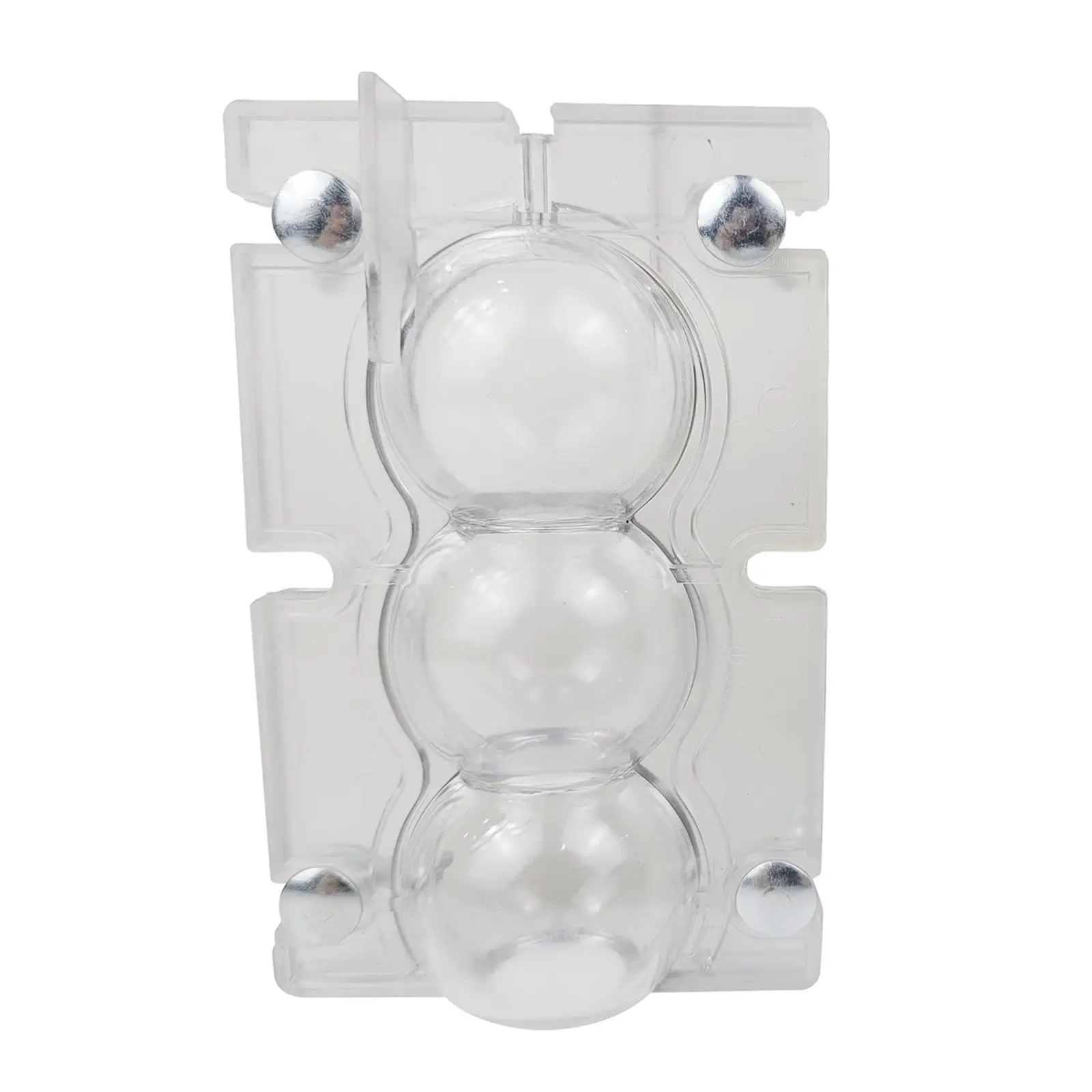 Plastic Overlapping Balls Candle Mini crafts Making Soap Candles Wax Plaster Fondant Supplies