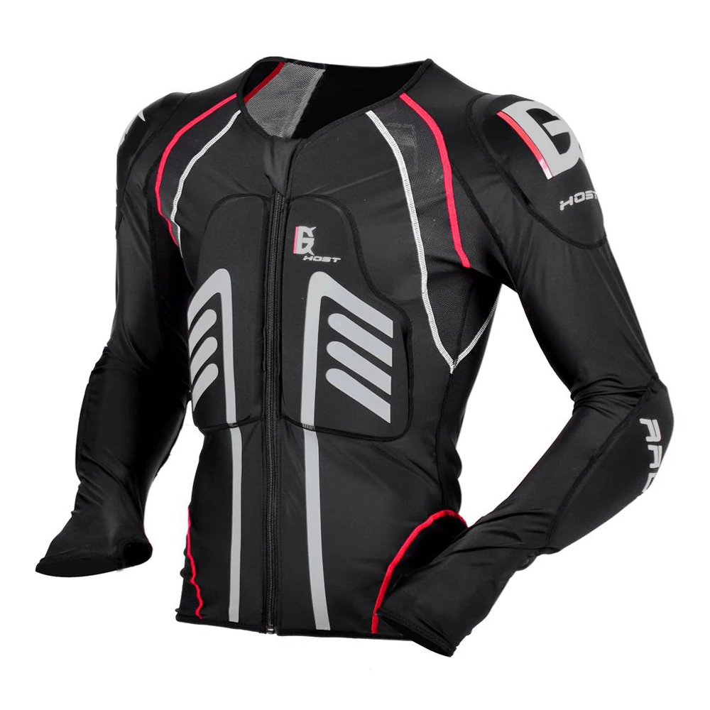 GHOST RACING Motorcycle Soft Armor Jacket Racing Moto Protection Motorcycle Protective Gear Full Body Safety Protective Jacket