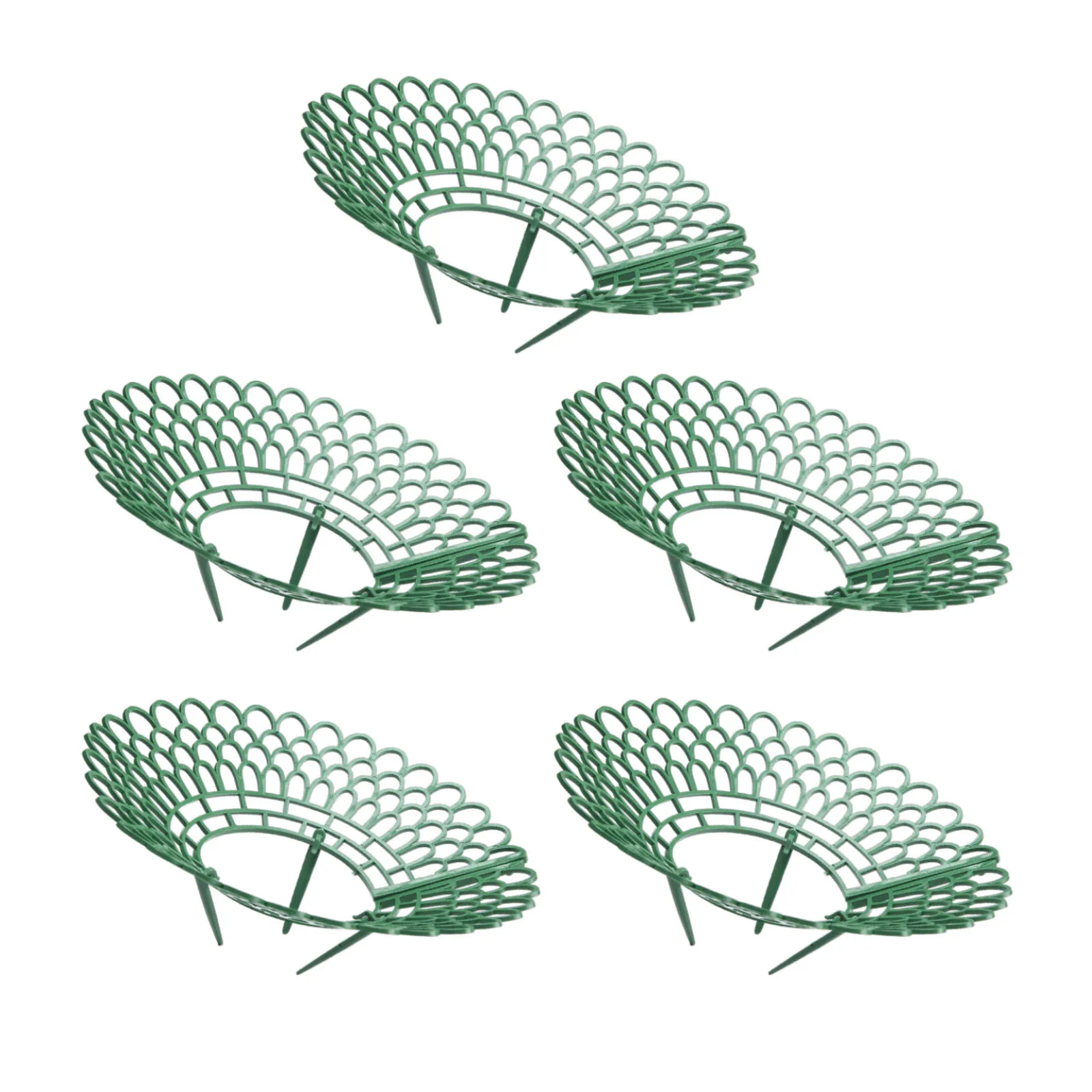 Comprehensive Support System 510PCS Plastic Strawberry Supports for Various Garden Plants Including Tomatoes and Peppers