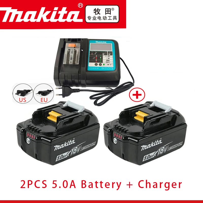 

Professional power tool battery makita power tool rechargeable lithium-ion battery 5.0Ah 18v BL1860B BL1860 BL1850 BL1830 BL1815