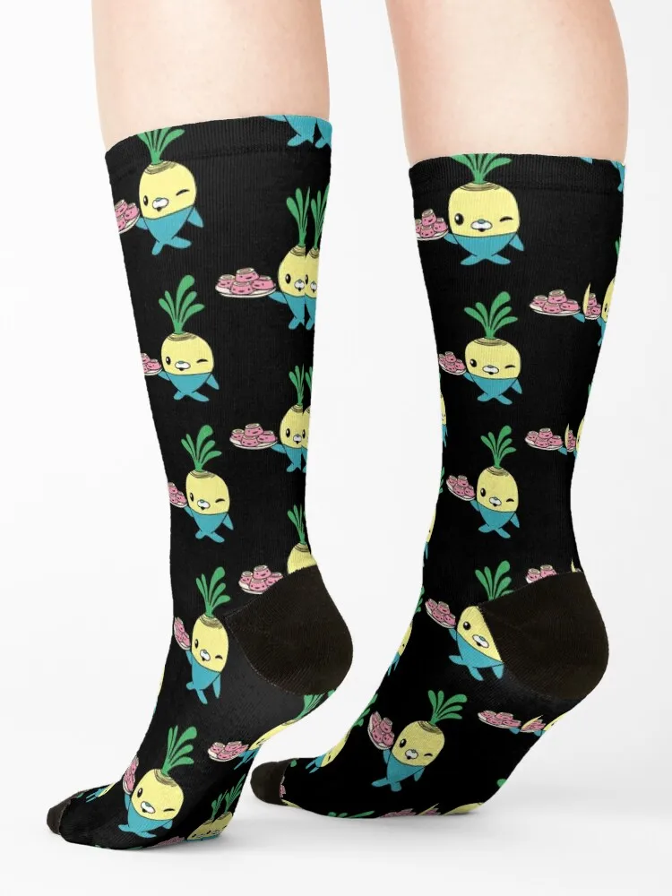 TUNIP! Socks christmass gift Thermal man winter happy with print Women Socks Men's