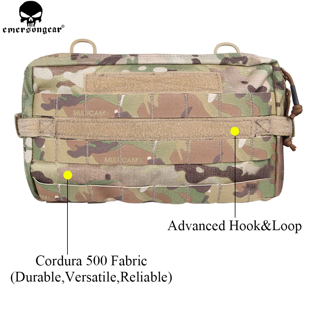 EMERSONGEAR Drop Pouch Tactical Molle Pouch Multifunction Bag Dump Pouch  Hunting Combat Gear Multi-camo Pouch EM8347
