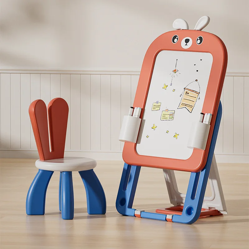 Doodle Mini Magnetic Drawing Board Stand Dry Erase Books Childrens Easel Magic Foldable Painting and Writing Toy