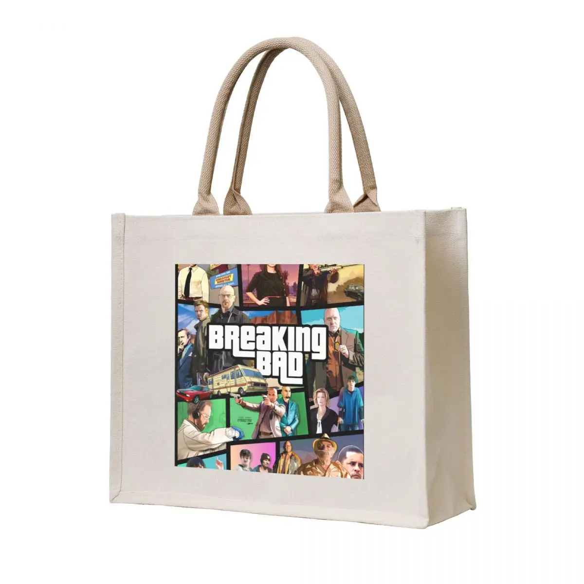 breaking bad game poster Tote Bag Women's tote Big women woman men