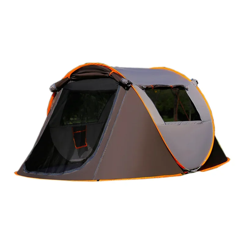 4 Person Portable Foldable Automatic Family Camping Tent Pop Up Instant Automatic Tents