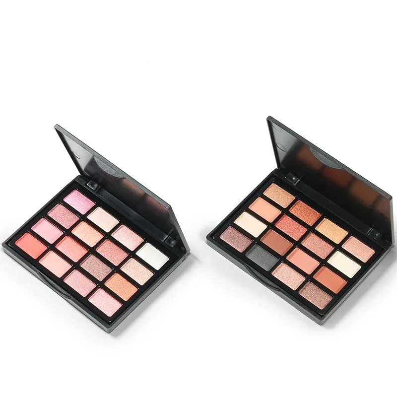 POPFEEL Nude Eyeshadow Palette - Matte en Shimmer Makeup, Hooggepigmenteerd romig oogschaduwpoeder, Creëer een neutrale ooglook,