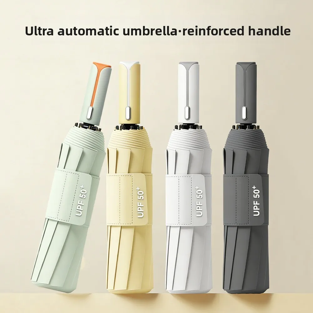 

Зонт с 40 спицами, полностью автоматический, складной, солнцезащитный, утолщенный и нескользящий.