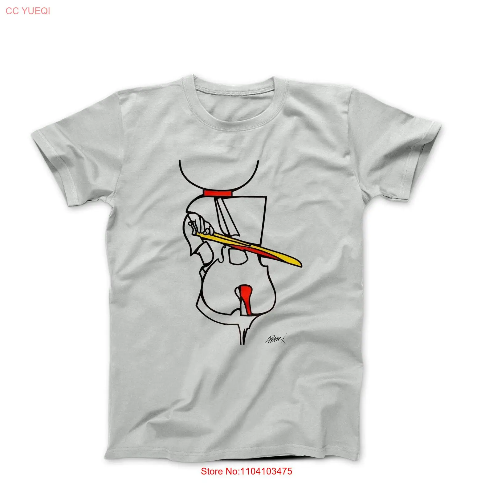 

Valerio Adami Concert Poster (1976) Artwork T-shirt