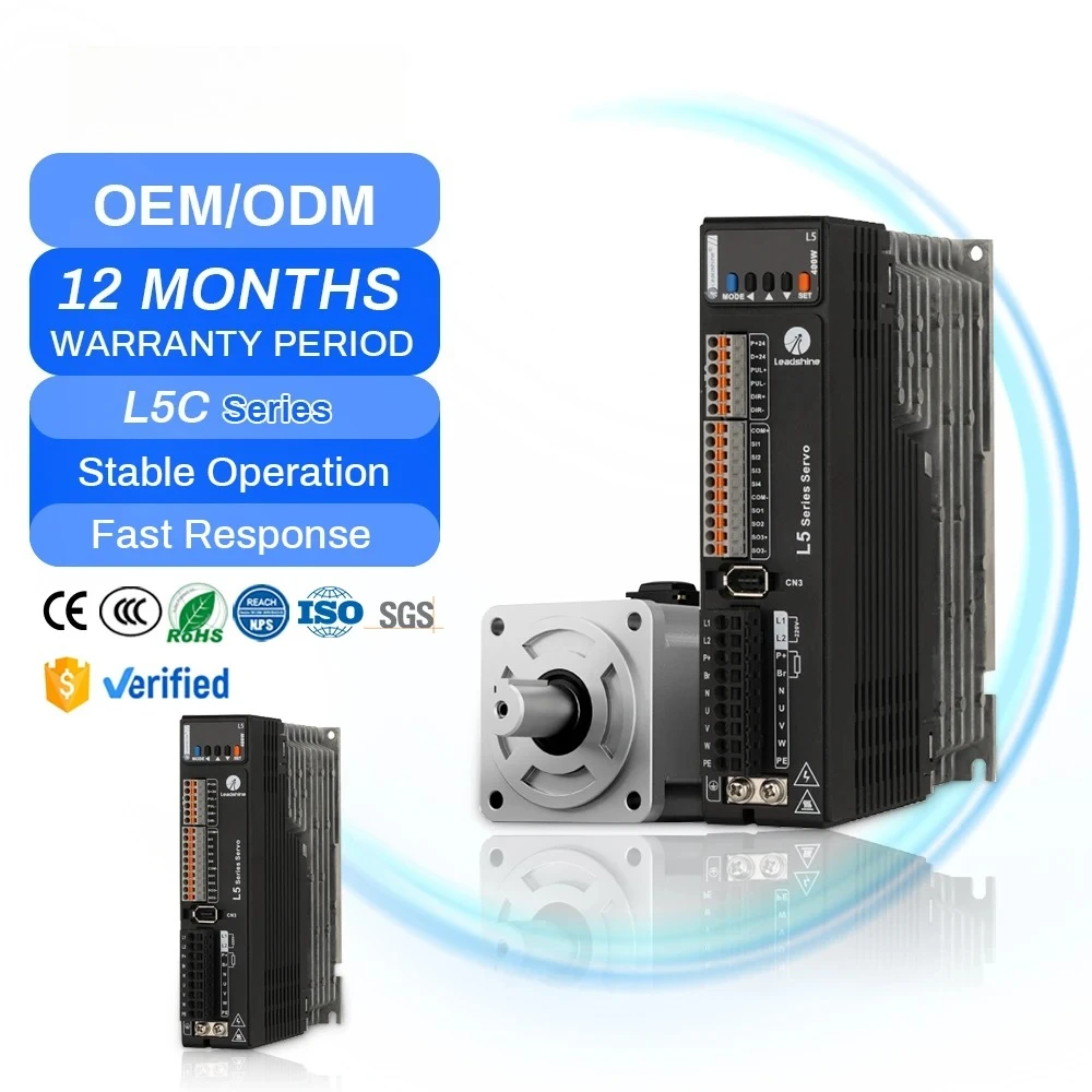 

Hypken Drive 5Kw High-Precision Brushless Servo Motor Water-Proof And Enclosed Rated Speed 3000rpm