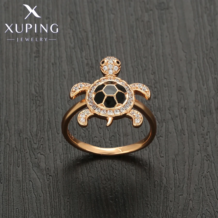 Xuping Jewelry Fashion Eleganter, neu eingetroffener Tierring mit goldfarbener Beschichtung als Partygeschenk X001215269 – Detail 11