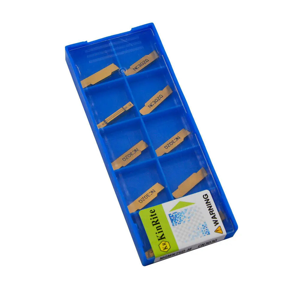 10pcs MGMN250-M CN3030 for MGEHR/MGIVR Grooving Cut-Off Tool Holder