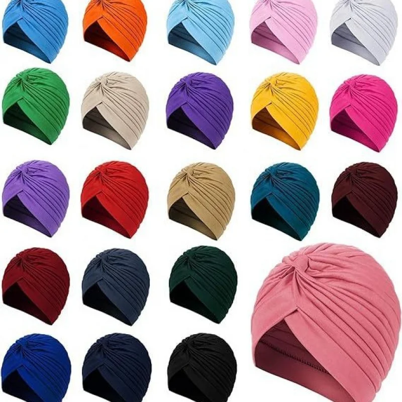 Cross-Border Hot Sale Indian Bag Cap Popular Ethnic Tam-O'-Shanter Confinement Watermelon Pile Cap Nightcap Wholesale