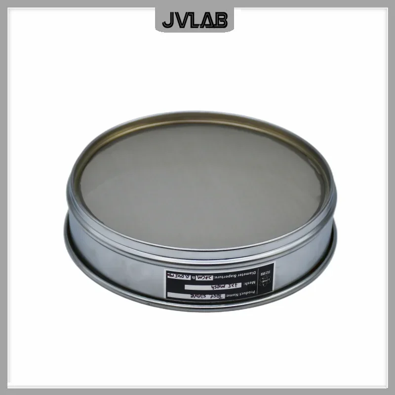 Analysis Sieve Sampling Inspection Standard Lab Test Sieve 304 SUS Filter Mesh Chroming Frame Diameter 20cm 325 Mesh / 0.045mm