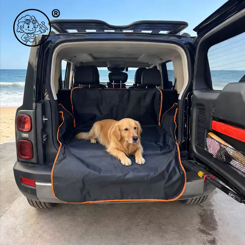 

Waterproof Dog Car Seat Cover Trunk Case Dog Car Transporter Travel Mat Pad Dog Carriers Hammock For Small Medium Large Dogs
