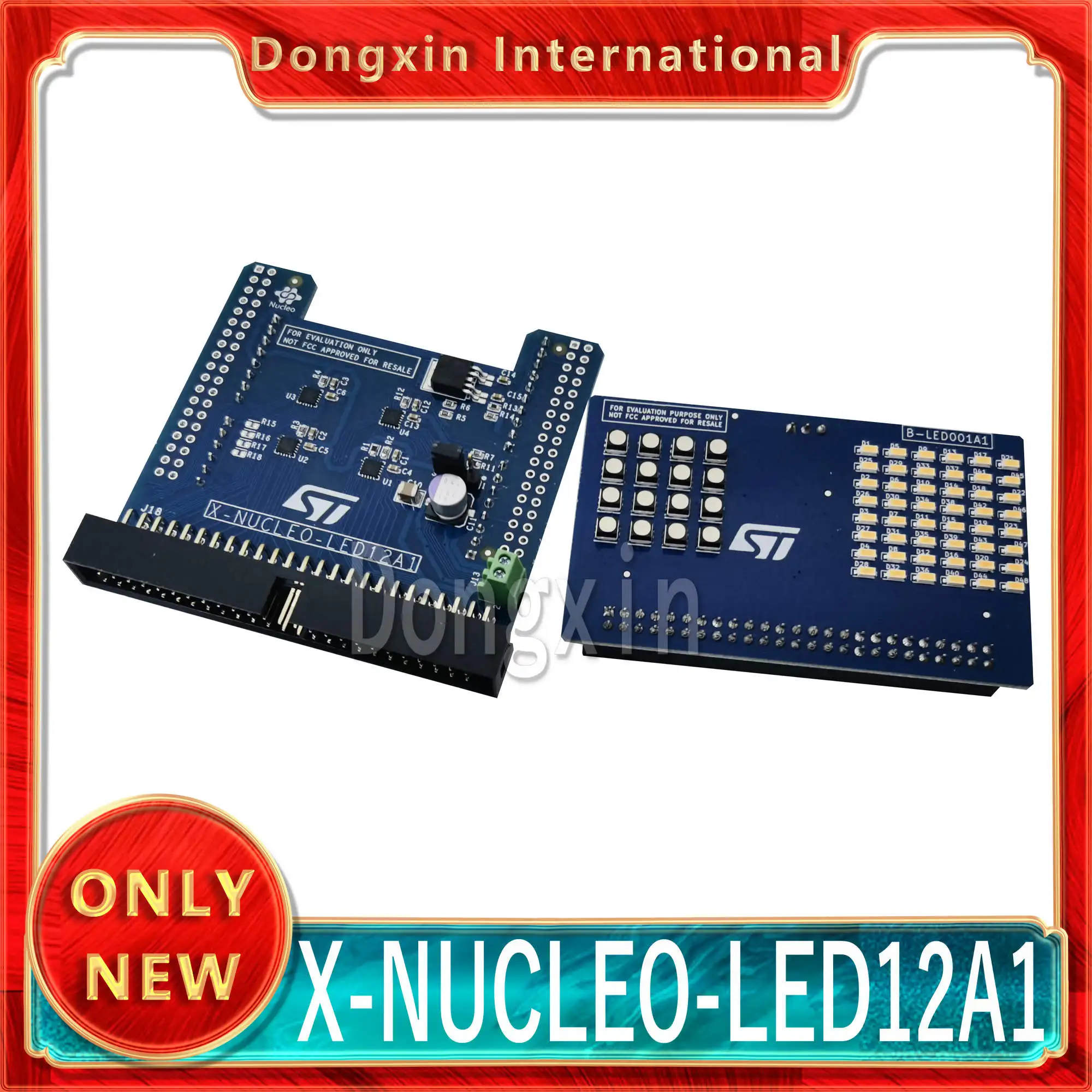 X-NUCLEO-LED12A1 STM32 Nucleo LED1202 48 LED drives the expansion board