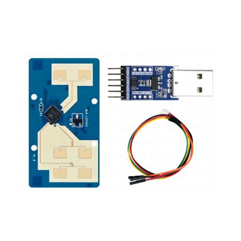 

BTLIFE-LD2452 24G Millimeter Wave Human Movement Tracking Radar Sensor Module CH340 Board Included 6M Long-Distance Detection