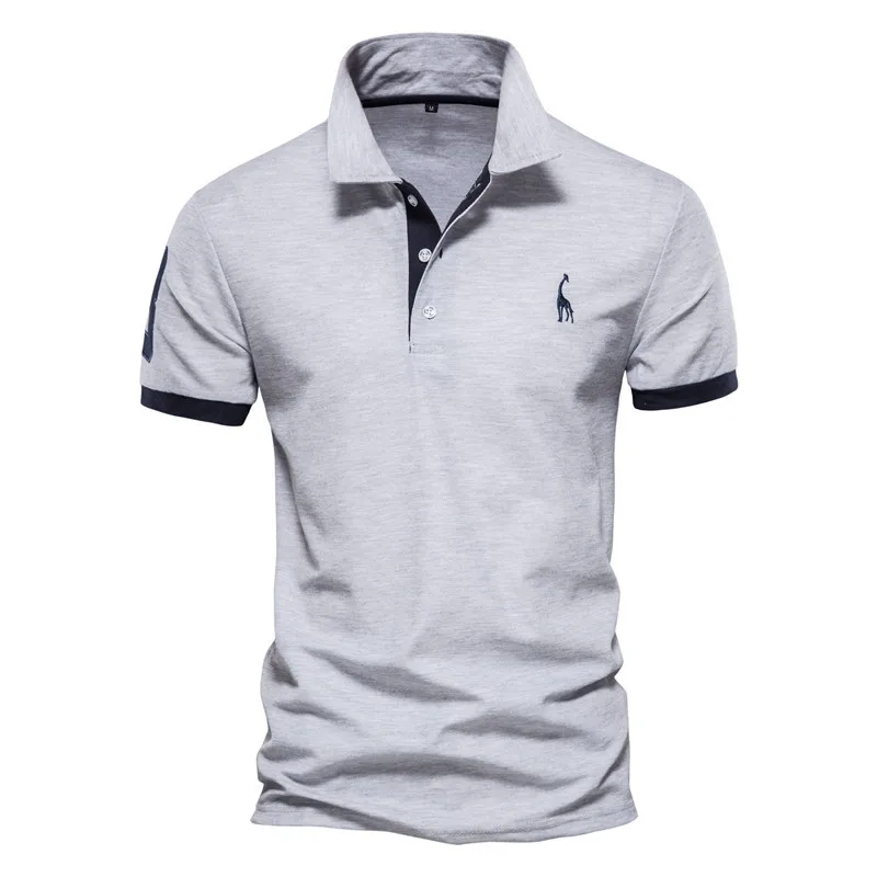 New Summer Fashion Polo Shirt for Men Casual Short Sleeve Tee Golf Wear Polo Shirts Brand Clothes High Quality Mens Polo Shirts