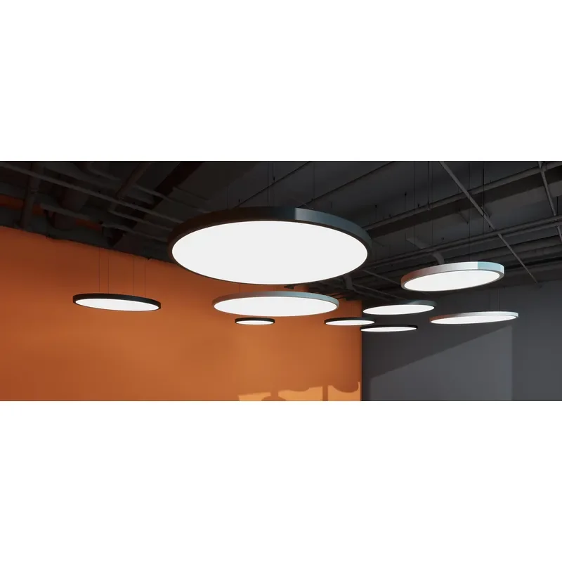LXX40-R-700 Taurus Series 40W LED Panel Light Ultra Thin 40mm Round Indirect Lighting Fixture for Wall Ceiling Modern Home