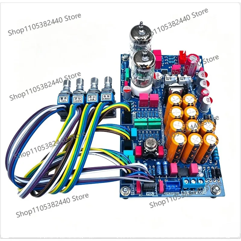For L6 Valve & Op-Amp Preamplifier Board, 6AK5W Tube Servo Power HiFi Tone Control Module