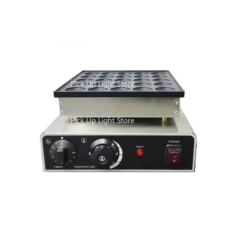 

Electric Nonstick Mini Pancake Maker 110v/220v 25 Holes Poffertje & Dorayaki Cake Muffin Waffle Machine Cooking Equipment