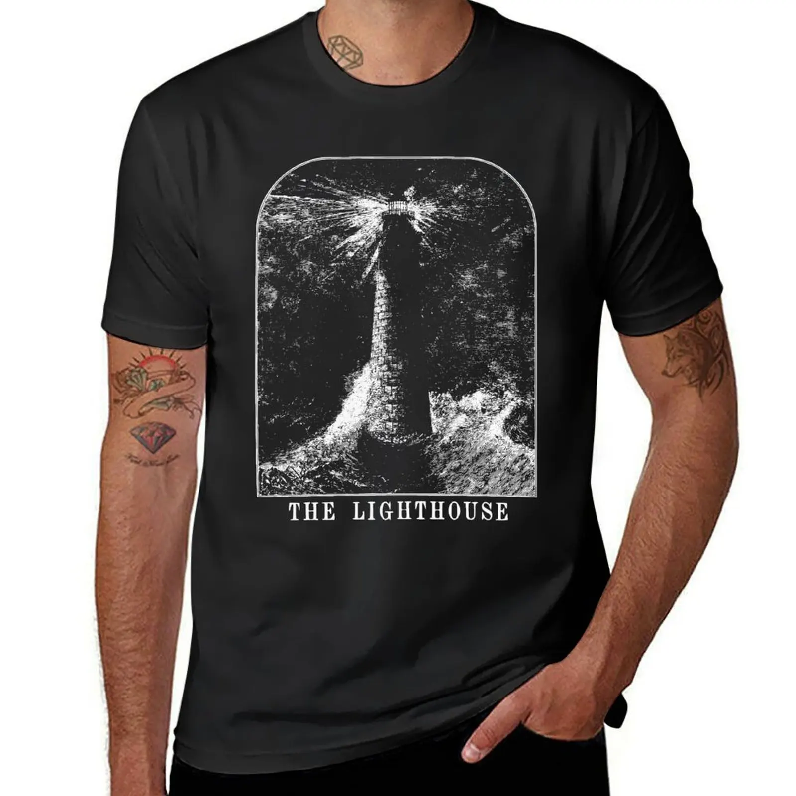 

The Lighthouse T-Shirt graphics hippie clothes aesthetic clothes korean fashion fruit of the loom mens t shirts