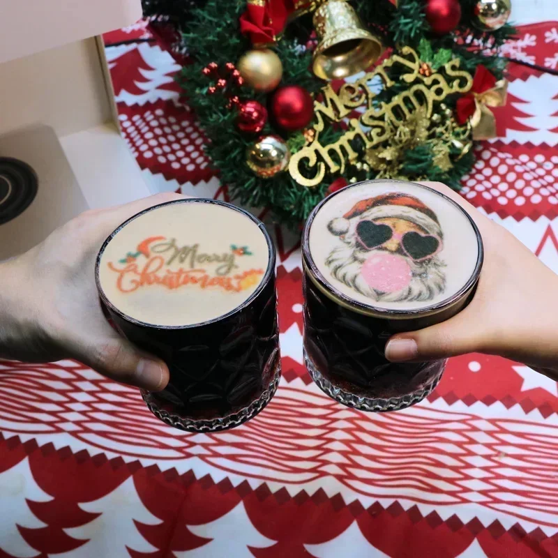 Evebotコーヒードリンクプリンター 3Dラテアートコーヒープリンターマシン 自動飲料食品セルフィー WIFI接続印刷付き