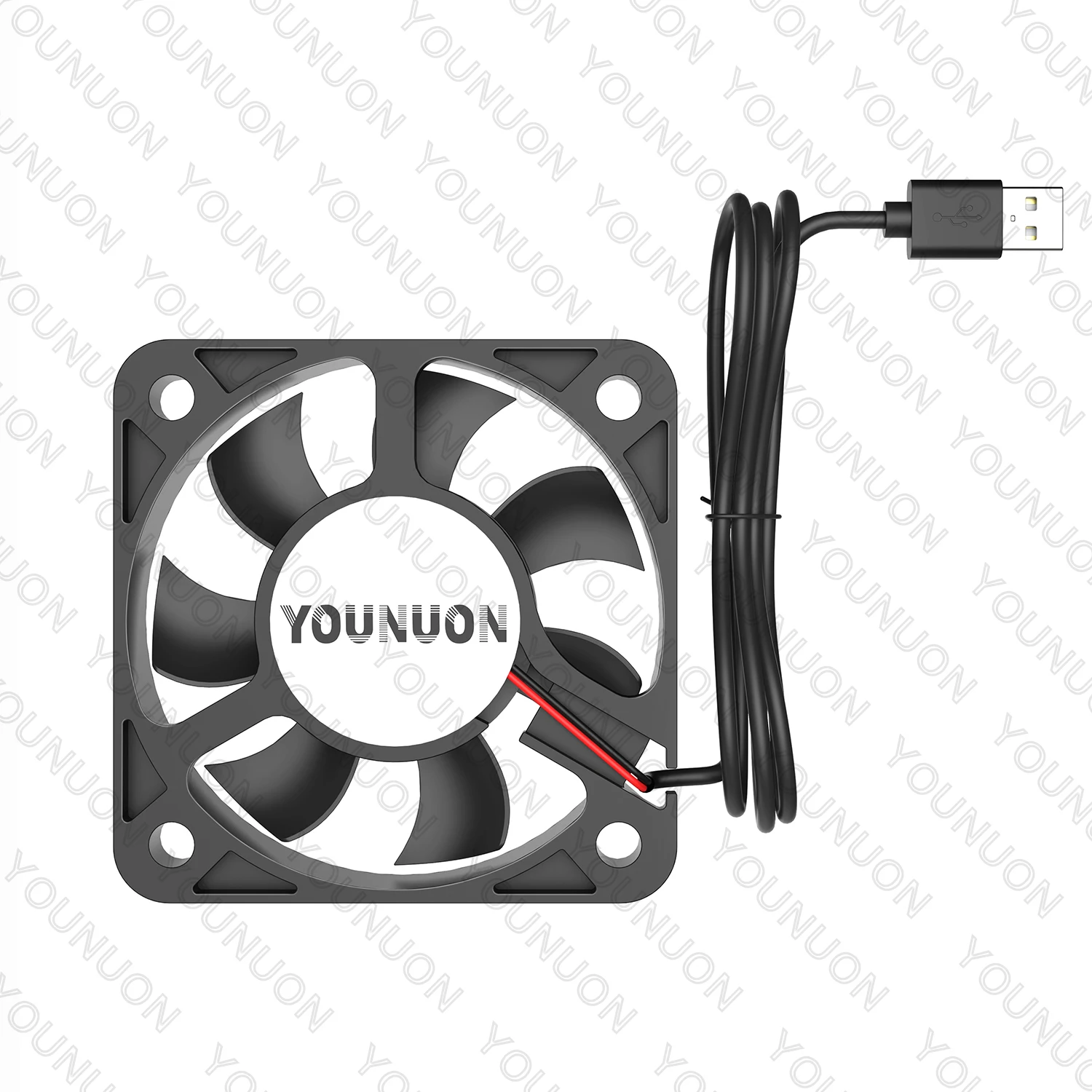 2PCS 5cm 50mm Fan 50x50x10mm DC 5V 12V 24V 2PIN/3PIN/USB Cooling Fan Suitable for Chassis Power Supply Charger Printer Inverter