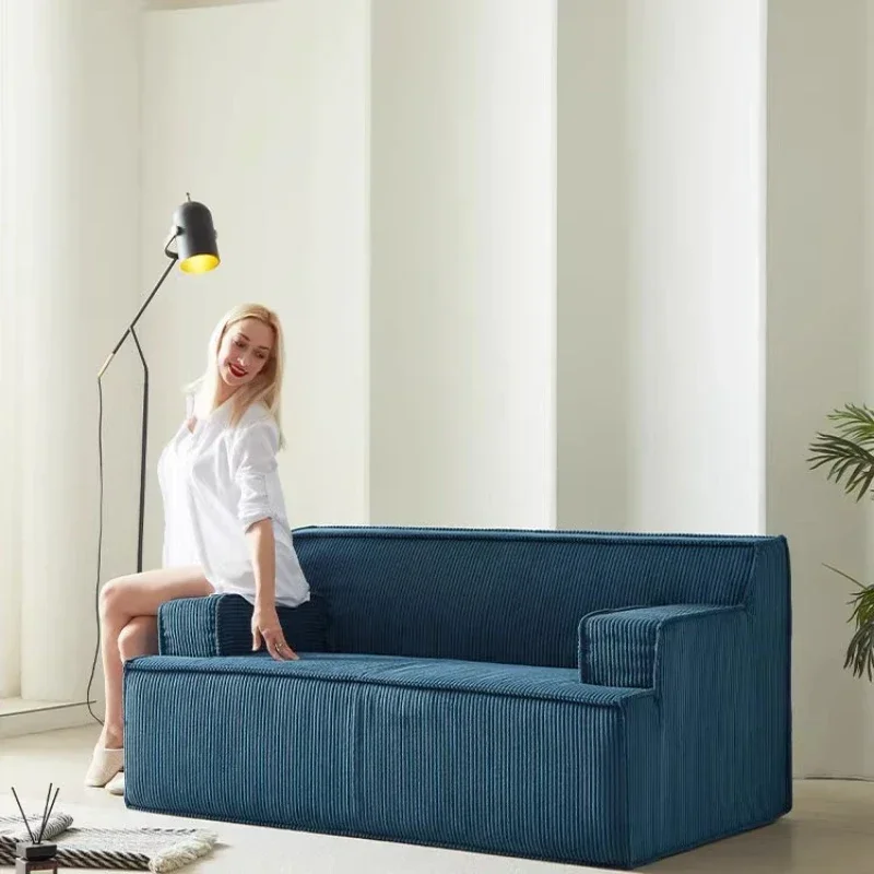 Modern Nordic Vacuum Boneless Puffs Sofas Compressed Chaise Entertainment Divano Unique Furniture