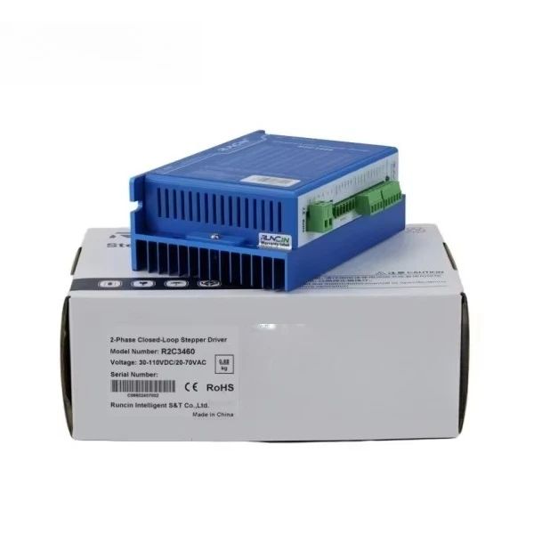 34 Closed Loop Stepper Motor Kit 1 Axis 2 Phase 4.5 nm (637 oz) Servo Driver R2C3460 & Power Supply