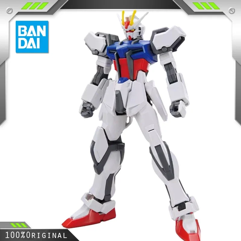 

BANDAI Anime EG 1/144 ENTRY GRADE Strike Gundam New Mobile Report Gundam Assembly Plastic Model Kit Action Toys Figures Gift