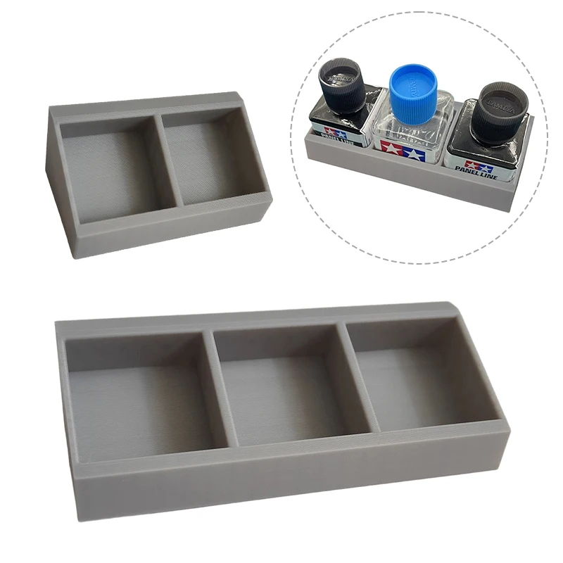 

Подставка для краски и клея для Tamiya/GUNZ, цементный горшок, подставка для бутылок, модель, комплект, органайзер